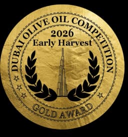 Ultra-Premium-Goldmedaille — Dubai Olive Oil Competition 2026